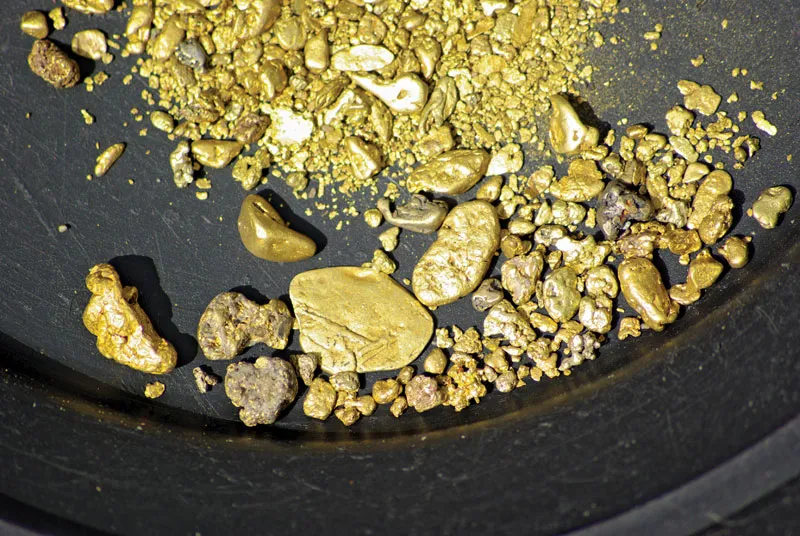 Open-pit copper mine operations